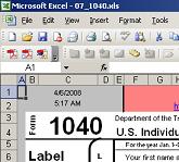 Excel 1040